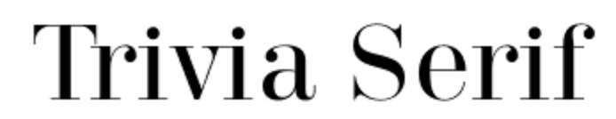 trivia serif