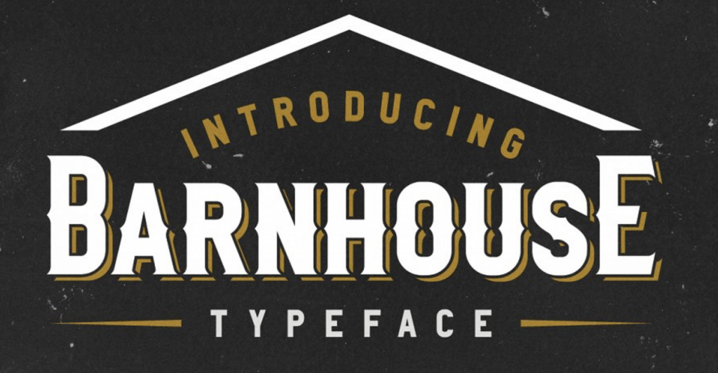 Barnhouse manly font