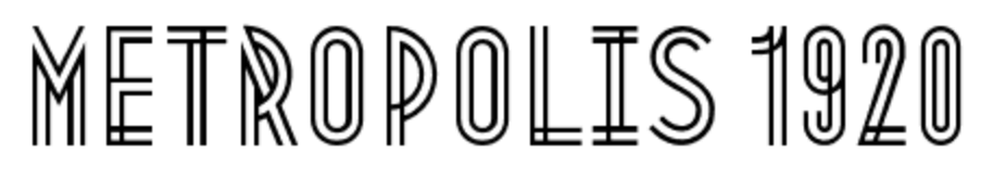 great gatbsy inspirted art deco font
