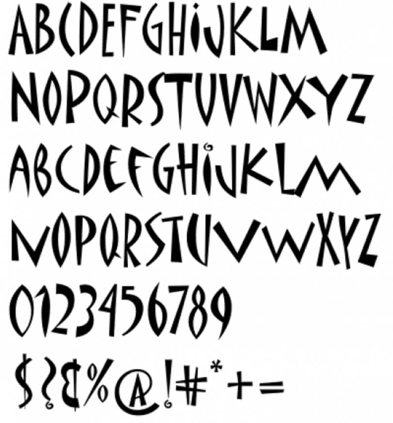 The nicest and the ugliest fonts in the history