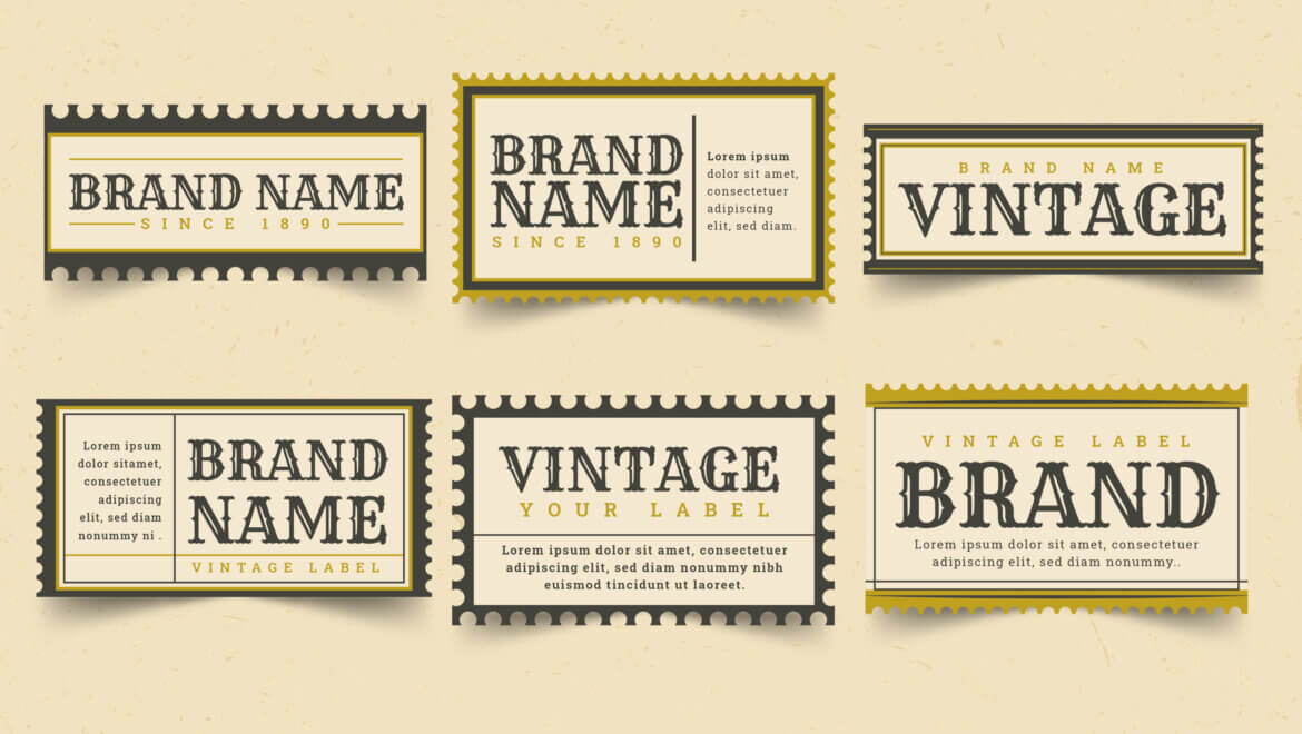 How to choose the best fonts to create a vintage style