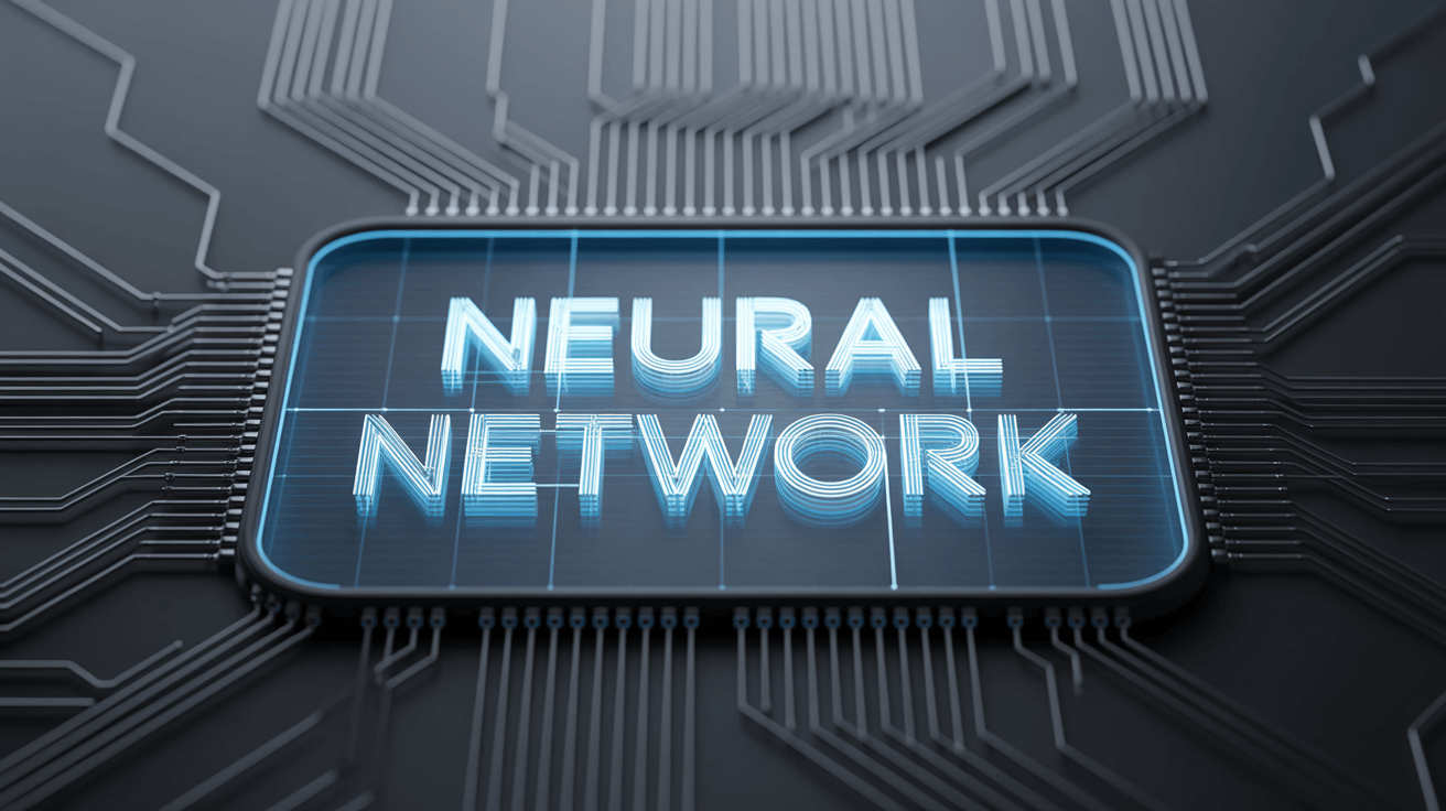 AI analyzing a font from an image, highlighting character recognition technology.