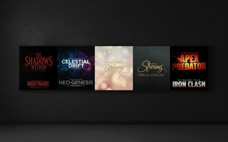 Movie Title Lettering Classic Movie Fonts Guide: Old Hollywood Typography and Iconic Film ...