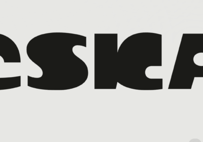 Eska font, designed in 1975 by Maria Eska