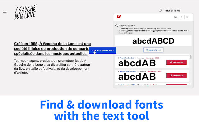 Whatfontis.com Extension - What Font Is